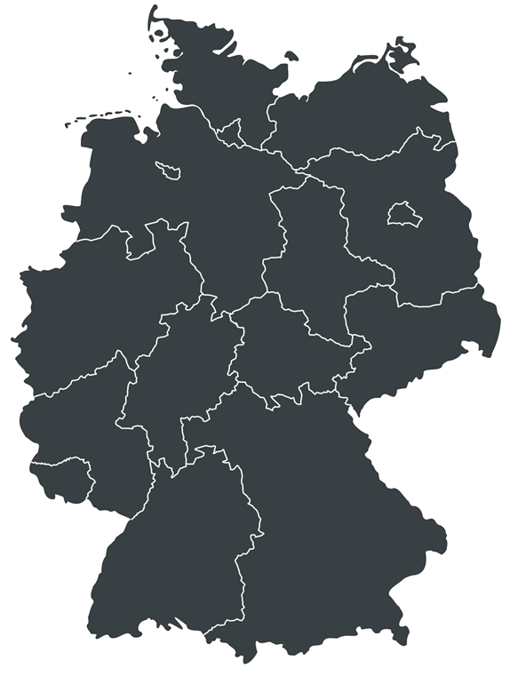 Deutschlandkarte - Übersicht Länder